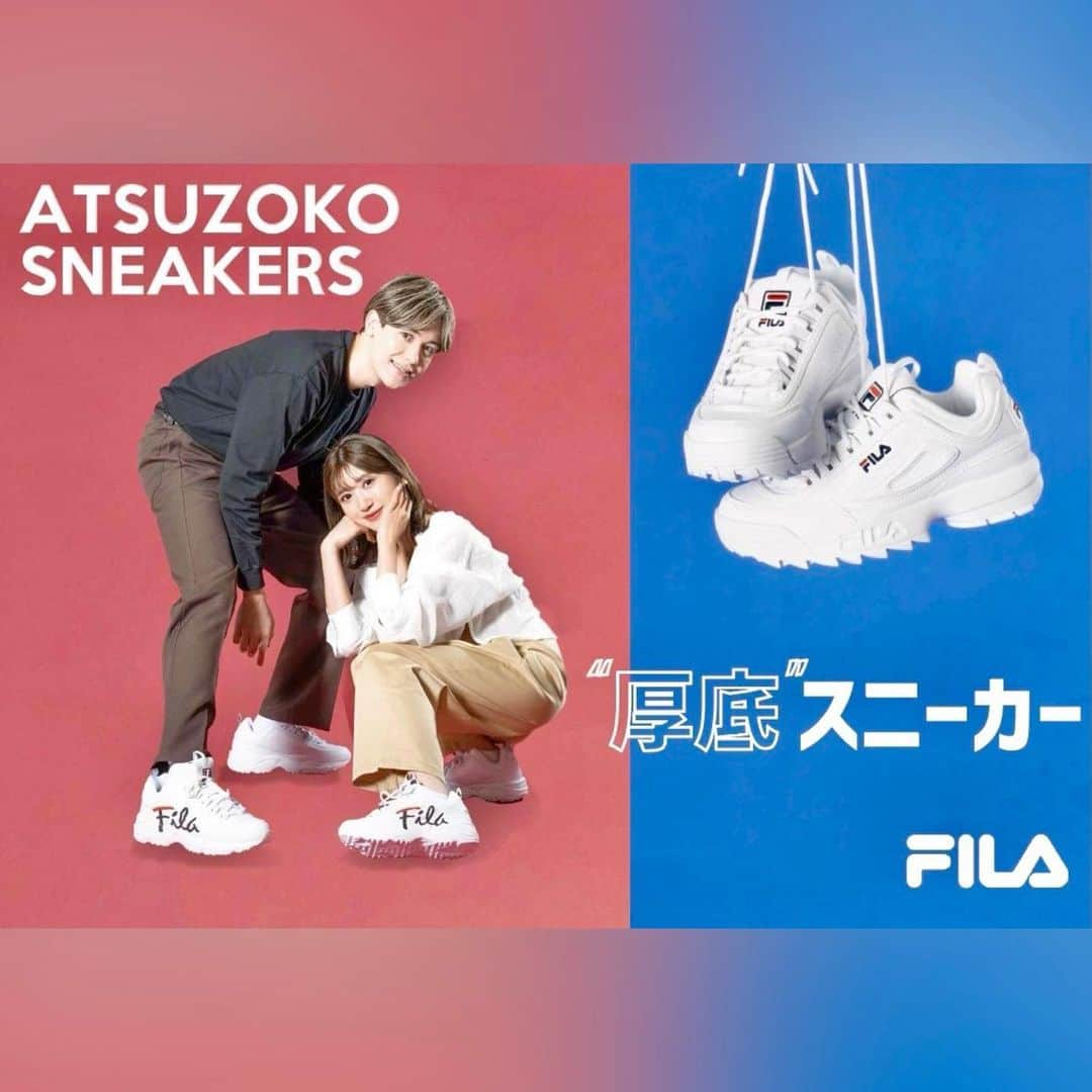 速水ティーナさんのインスタグラム写真 - (速水ティーナInstagram)「👟🤍  【 FILA 】ABC-MART モデルをさせて頂きました✨  北海道から沖縄まで 全国のABC-MARTさんの店舗 及びFILAさんの公式ECサイトバナーなどに 使用されているので見つけてみて下さい☺️  👟👟是非お揃いに...♡  #FILA #ABCマート #FILAshoes #FILAsneaker #フィラ #ABCマート #フィラスニーカー #広告モデル #👟」6月17日 12時20分 - tittypop