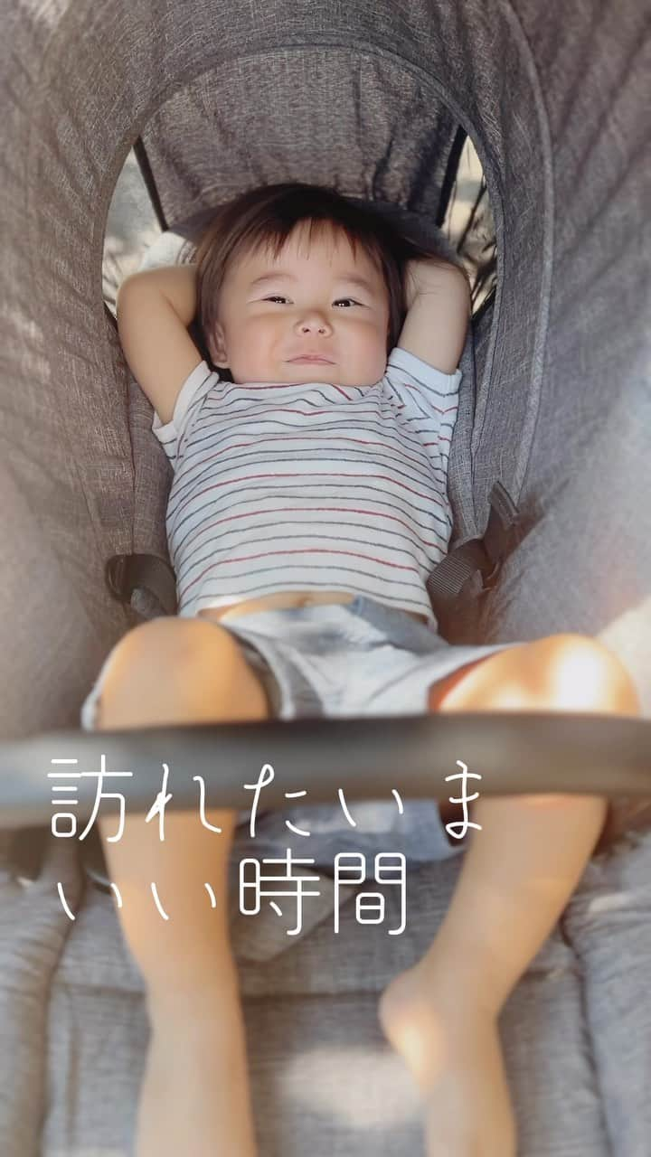 滝川ロランのインスタグラム：「最高のいい時間。  #いい時間 #ベビーカー #お昼寝タイム #stokke」