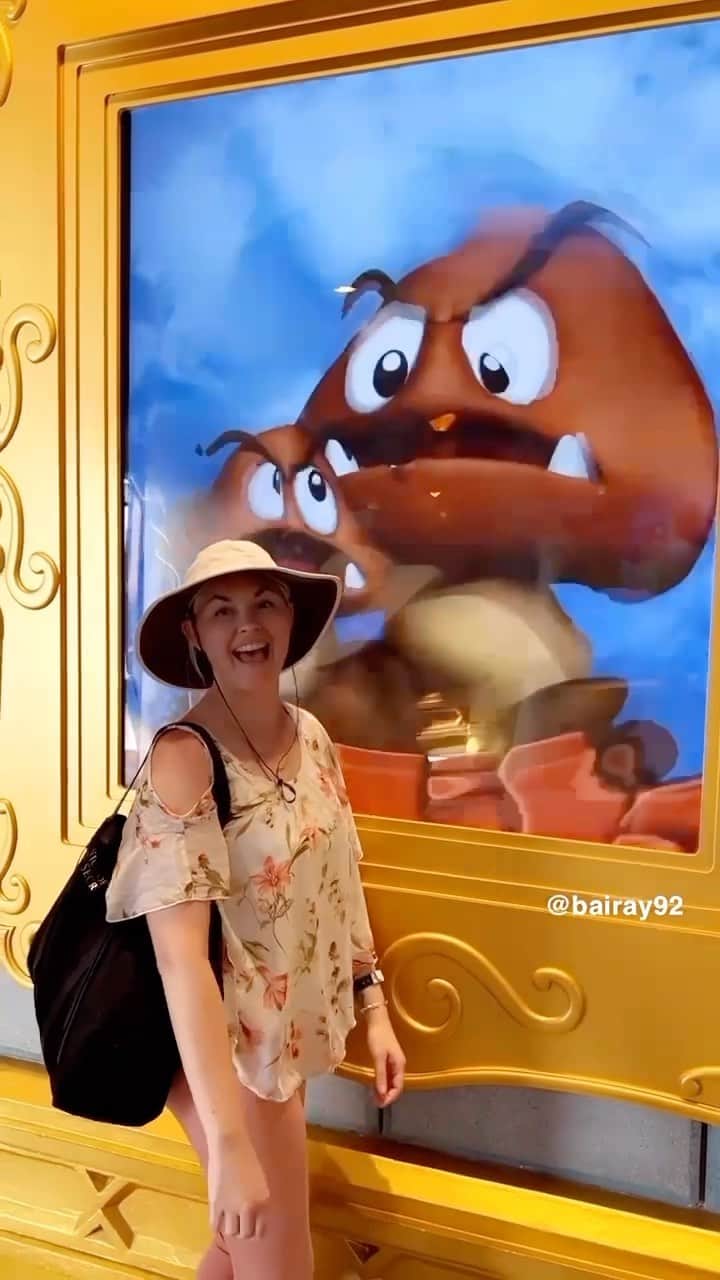 Bailey Rayneのインスタグラム：「I finally made it to Super Nintendo World!! 🍄」