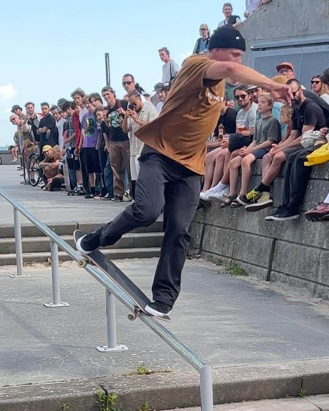 カルロス・リベイロさんのインスタグラム写真 - (カルロス・リベイロInstagram)「Dream week skating around with all the homies in CPH! ❤️ rail clips filmed by my dawg @dylanjaeb 👊🏽」6月17日 5時53分 - carlosribeiro91