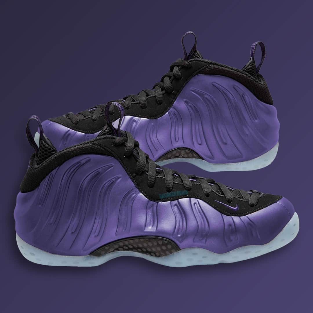 Sneaker Newsさんのインスタグラム写真 - (Sneaker NewsInstagram)「FIRST LOOK: Nike Air Foamposite One "Eggplant"⁠ Releasing in Spring 2024! Tap the link in our bio for a closer look.」6月17日 6時01分 - sneakernews