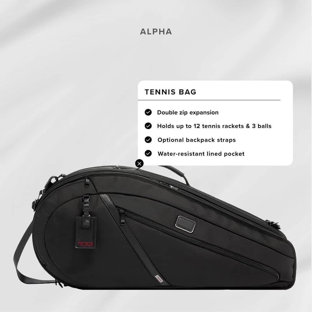 トゥミのインスタグラム：「The courts are waiting. Serving up form and function, our Tennis Bag is ready for you.  Shop everything Father’s Day on TUMI.com.   #TUMI」