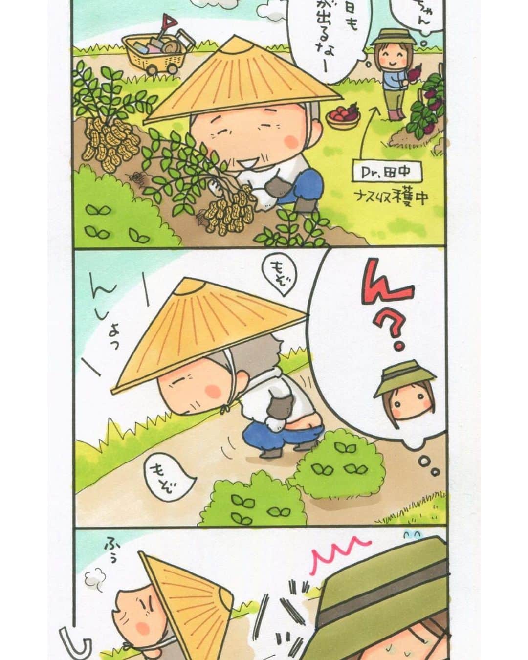 林克治のインスタグラム：「私が原案をさせていただいている4コマ漫画です。 マイナビさんの医療従事者向けのサイトに掲載しています。  普段使わない脳を使うって良いですね！  #マイナビ #マイナビレジリエント #地方からのたより #七浦診療所 #田中かつら」