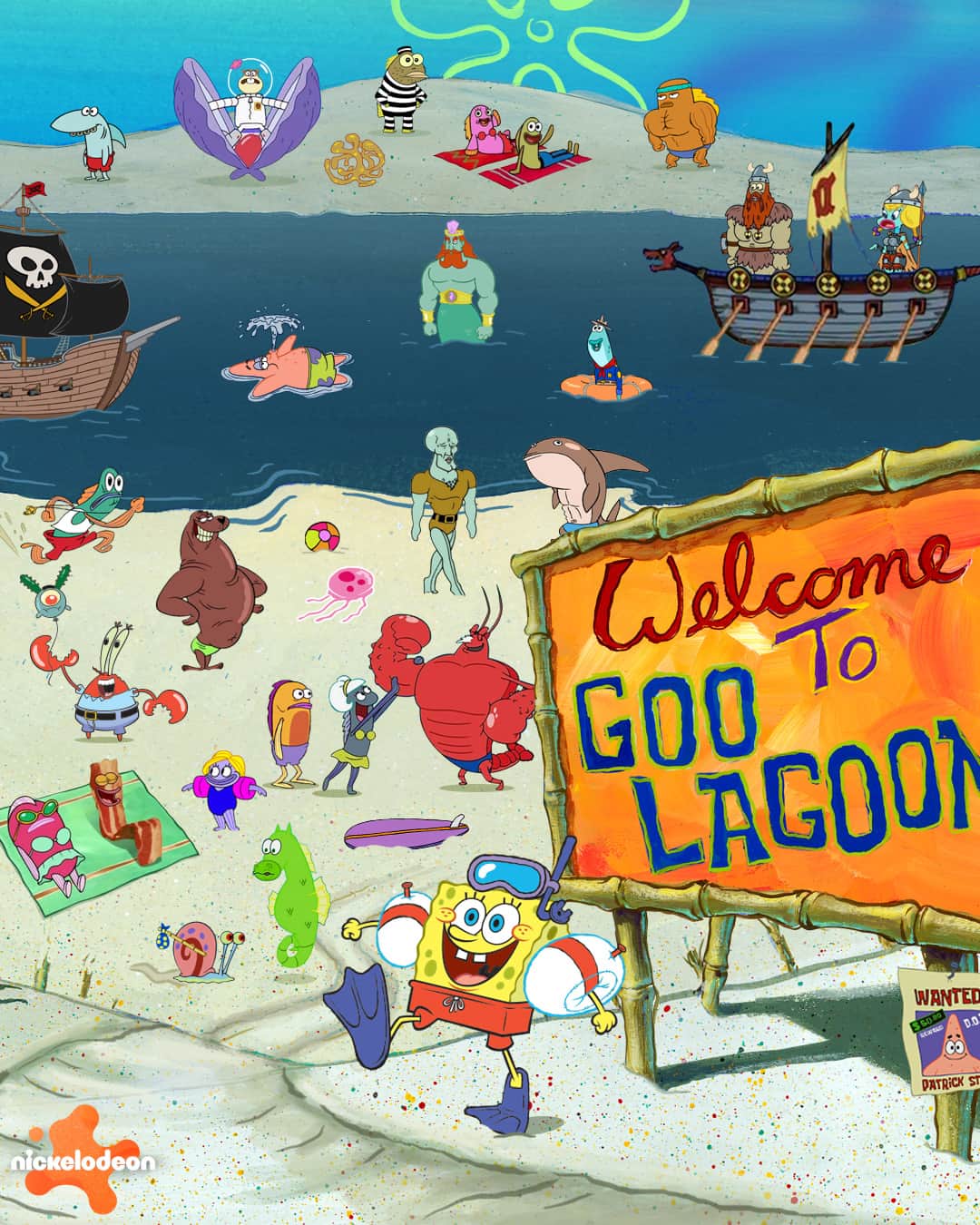 スポンジボブさんのインスタグラム写真 - (スポンジボブInstagram)「the gang’s all here」6月17日 6時33分 - spongebob