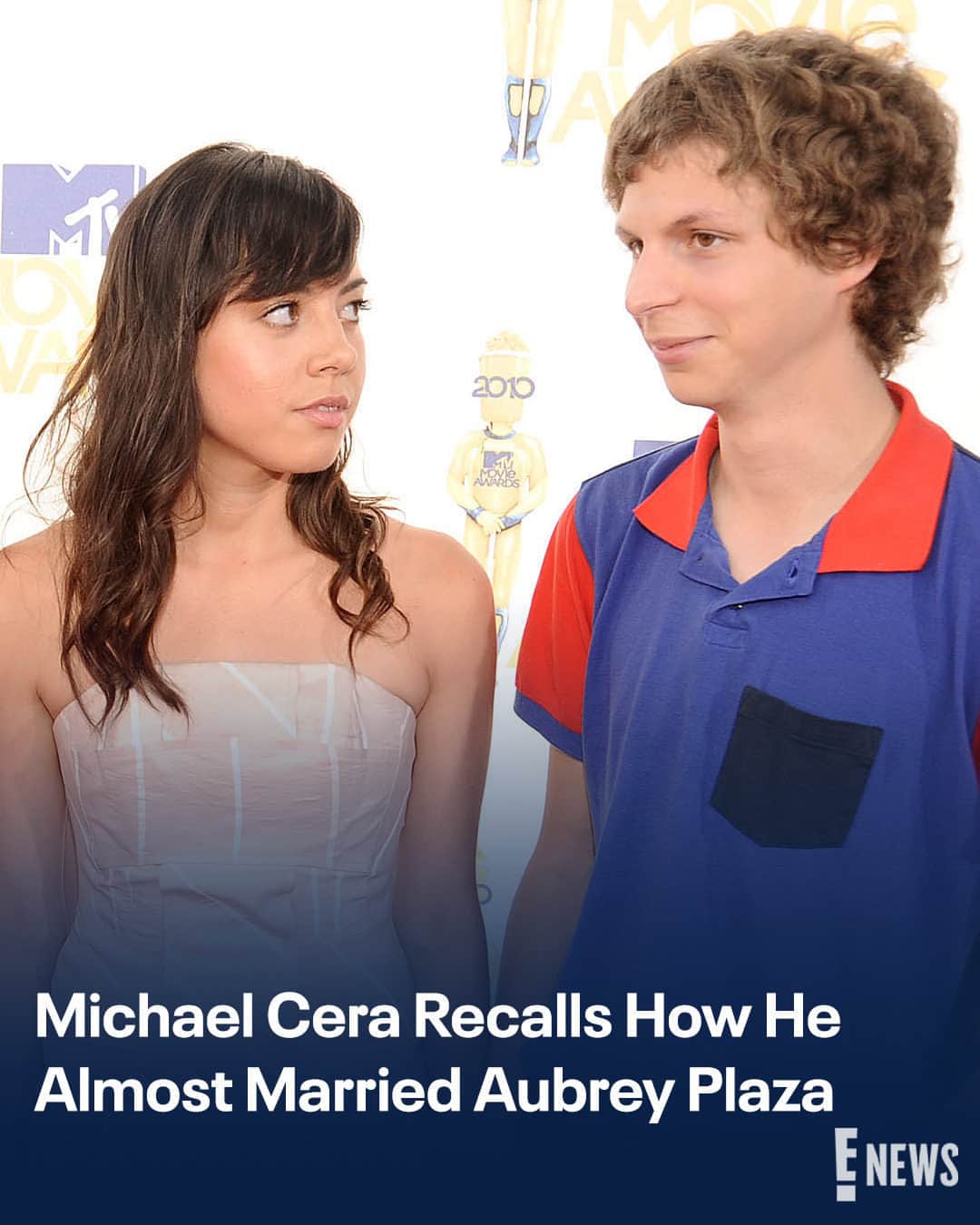E! Onlineさんのインスタグラム写真 - (E! OnlineInstagram)「Over a decade ago, it was Michael Cera and Aubrey Plaza vs. a Las Vegas chapel. 😂 Link in bio for more on this almost-wedding. (📷: FilmMagic)」6月17日 7時01分 - enews