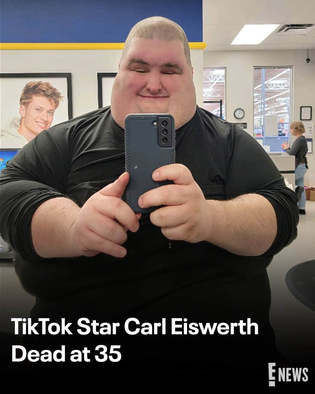 E! Onlineさんのインスタグラム写真 - (E! OnlineInstagram)「The TikTok community has lost a beloved social media star. 💔 Everything we know about Carl Eiswerth's passing is at the link in our bio. (📷: TikTok)」6月17日 11時00分 - enews