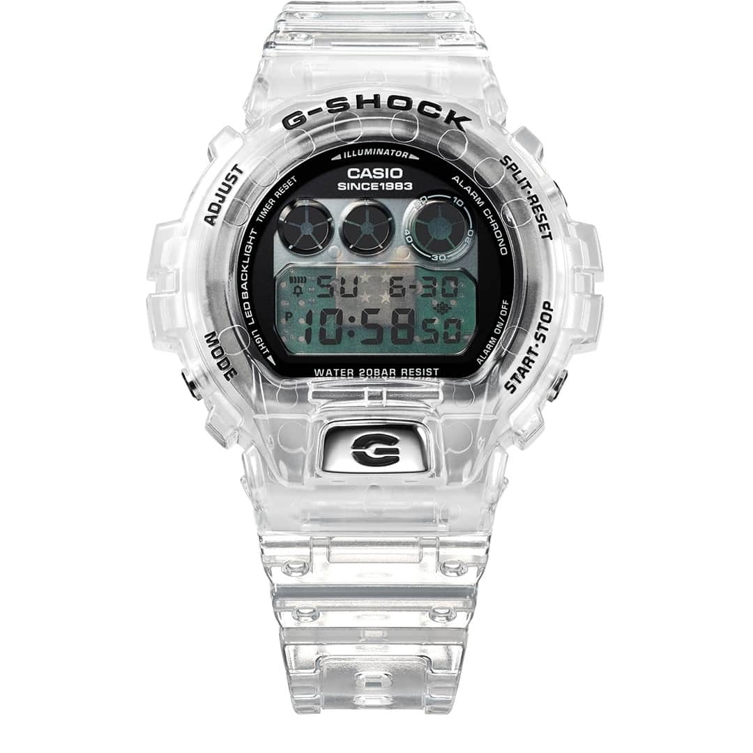 HYPEBEASTさんのインスタグラム写真 - (HYPEBEASTInstagram)「@hypebeastwatches: @gshock_us has announced a new line of seven shock-resistant G-SHOCK watches, in honor of the brand’s 40th anniversary. Dubbed the “CLEAR REMIX” collection, this latest range of timepieces utilizes an assortment of transparent materials to show off their internal componentry in a contemporary fashion.⁠ ⁠ The fresh slate celebrates G-SHOCK’s founding mission of creating “tough watches that wouldn’t break, even if dropped.” At large, the line reimagines the label’s most popular designs, including the DW-5040RX and the GA-114RX, with see-through cases, bands, LCDs, buttons and additional elements, uncovering the modules and circuit boards making each operation possible.⁠ ⁠ Shop the collection online, and learn more about each model at the link in bio.」6月17日 11時10分 - hypebeast
