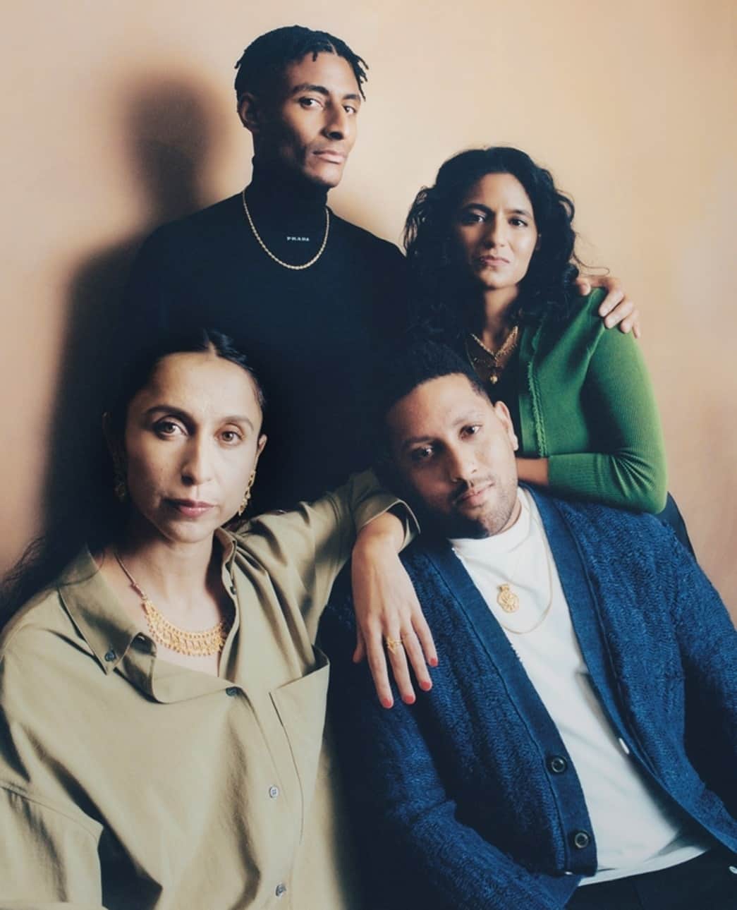 AnOther Magazineのインスタグラム：「@jaydenaali, @mishkk, @sumitraup and @josephzealhenry, who have been taking the reins of the British Pavilion at the 2023 @labiennale of Architecture, are four curators seizing the opportunity to foreground the voices and imaginations of those they feel have been left outside the architecture canon. ⁠ ⁠ At the link in bio, they speak to @jasebyjason about the legacy of bell hooks. "It was revolutionary," they say 📲⁠ ⁠ Taken from the Spring/Summer 2023 issue of AnOther Magazine. ⁠ ⁠ Photography by @annielai__⁠ Styling by @mollyshillingford⁠ Hair by @tomomiroppongi⁠ Make-up by @beck_davenport_mkup」