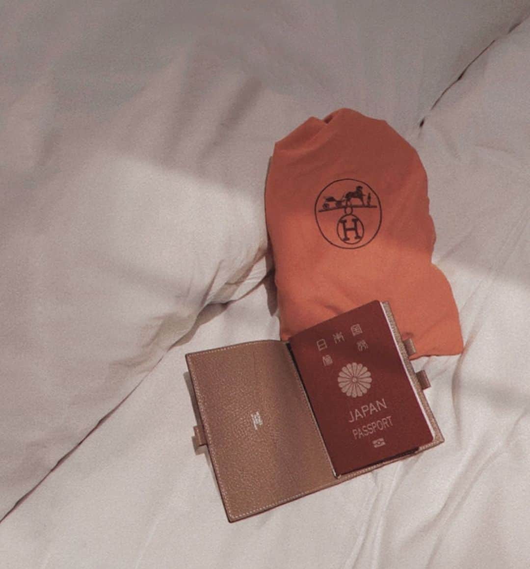 puinpiさんのインスタグラム写真 - (puinpiInstagram)「パスポートケース何使ってるの？  とよく聞かれるのですが、かなーり昔に買った  HERMESのAGENDA GMのカバーを使ってます📙  #パスポートケース#パスポート #HERMES#エルメス#手帳#旅グッズ#旅の持ち物#女子旅#たびすたぐらむ#飛行機#機内コーデ」6月17日 22時03分 - puinpi