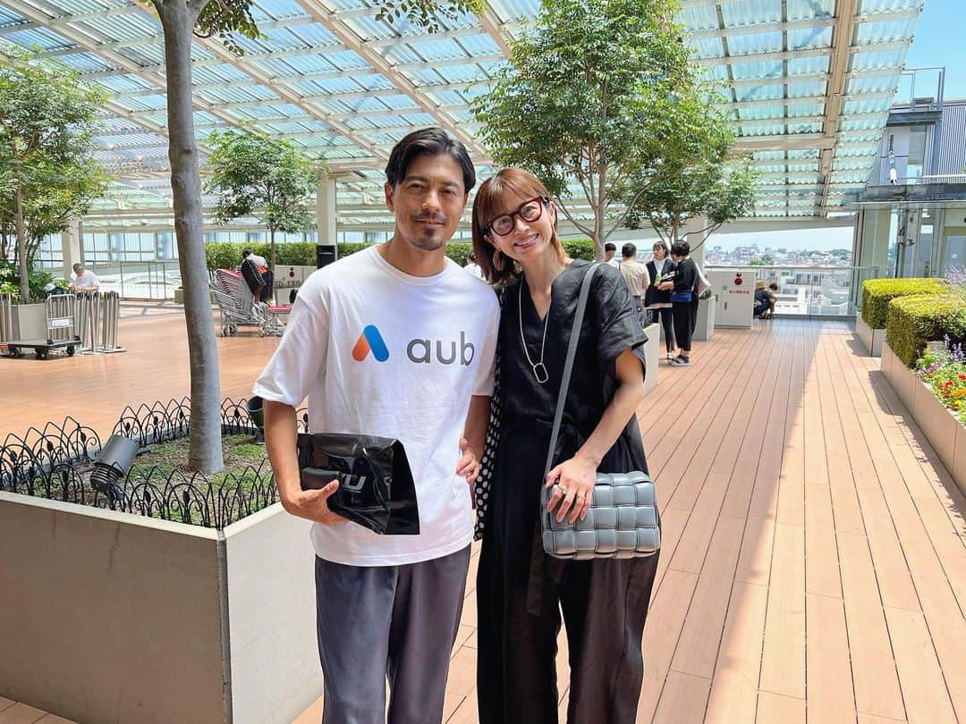 畑野ひろ子のインスタグラム：「今日は、 @aubinc_official のイベントに遊びに行ってきました。  キッズ用の腸活粉末食品、キッズベースについての啓太さんトークショーも聞いてきました😁 娘たちも何年も続けていますが、改めて、子供の時からの腸活は大事‼️」