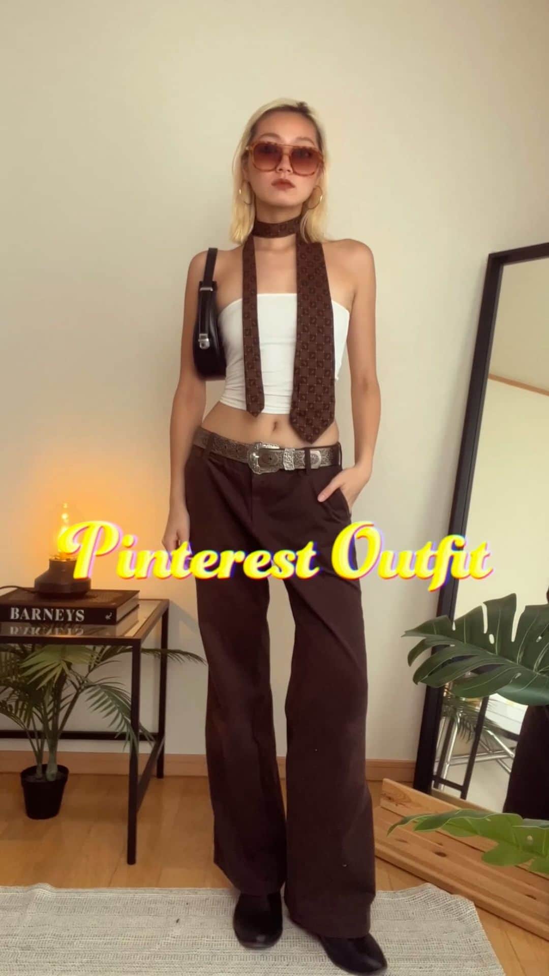 のインスタグラム：「Recreating Pinterest Outfit✨」