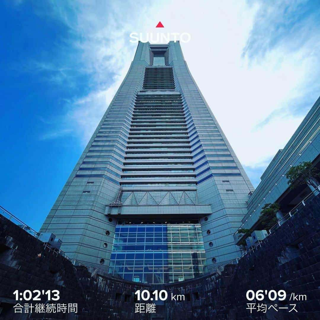 柴田聡のインスタグラム：「仕事前RUN♪ #暑くなる前に #起床後 #すぐ #日陰コース #選んで #ハシリマスタグラム」