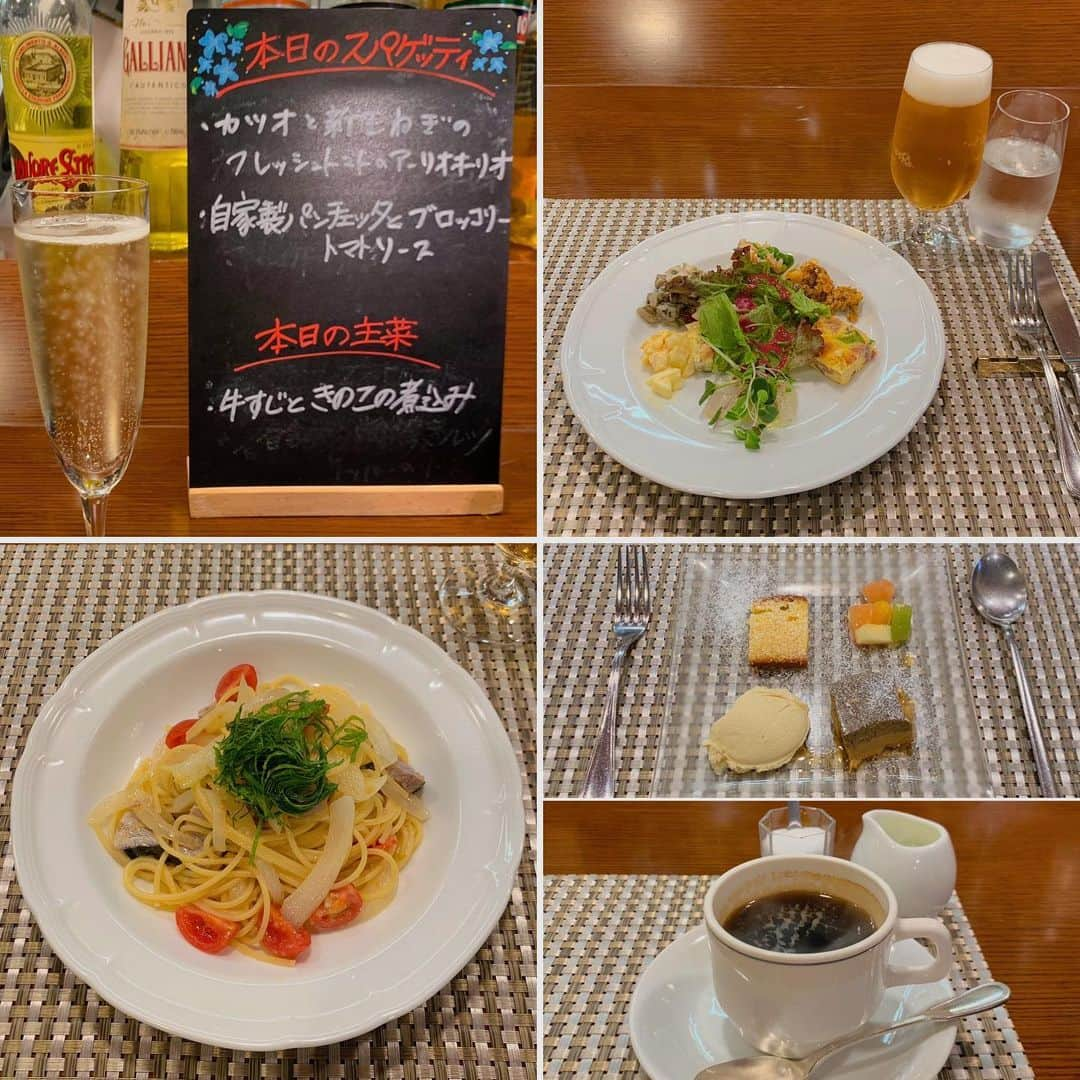 くろさんのインスタグラム写真 - (くろInstagram)「イルバンビーノ奥沢ランチ🍾🇮🇹  前回ディナー時にランチはコスパいいので是非来てくださいってことだったので🍽️  で、予約でほぼ満席でギリギリ入店出来ました🙆‍♂️←週末ランチは予約必須系ですね  ってか、ランチのコスパ半端ないっすw←Bランチは前菜盛合わせ・お好きなパスタ・デザート盛合わせ・珈琲で2,200円  流石はビブグルマンなお店😋ランチのデザートまで完璧でした💓  #ilvinvino奥沢 #ilvinvino #イルバンビーノ奥沢 #イルバンビーノ #ビブグルマン #ビブグルマン東京 #奥沢イタリアン #奥沢グルメ #奥沢ランチ #自由が丘イタリアン#自由が丘グルメ #自由が丘ランチ #くろ呑み喰い」6月17日 14時34分 - m6bmw