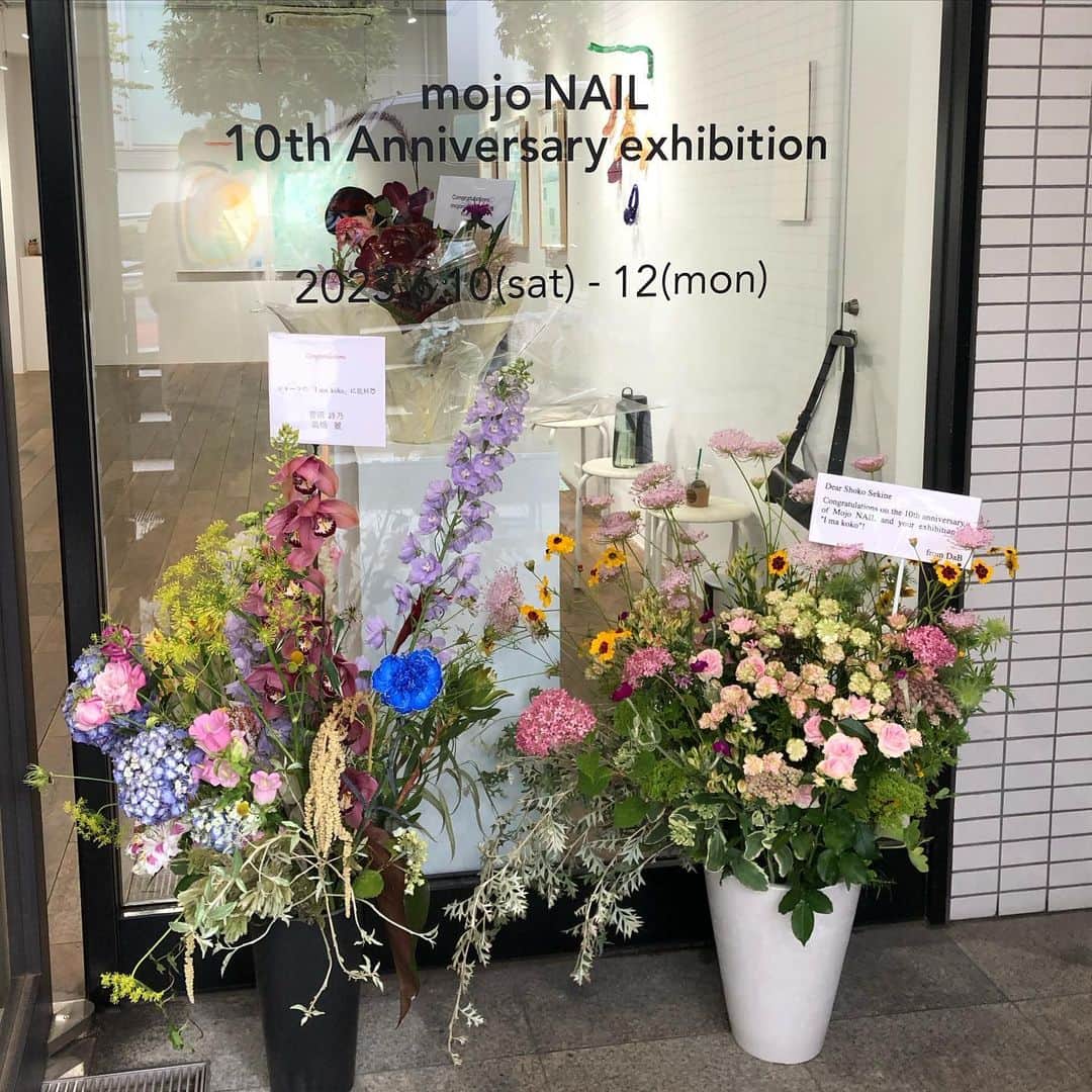 関根祥子さんのインスタグラム写真 - (関根祥子Instagram)「すってきーーーな お花もいっぱいありがとございました💓  ここに載せきれていないお花もいっぱい…🥺皆様本当にありがとうございました！！！ こんなにお花に囲まれる事もなかなかないので幸せでした😌  #i_ma_koko_2023」6月17日 14時55分 - mojonail_shokosekine
