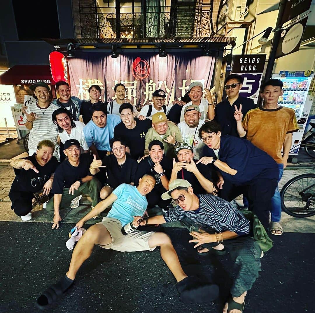 窪塚洋介のインスタグラム：「渦巻会  夢のあと😜」