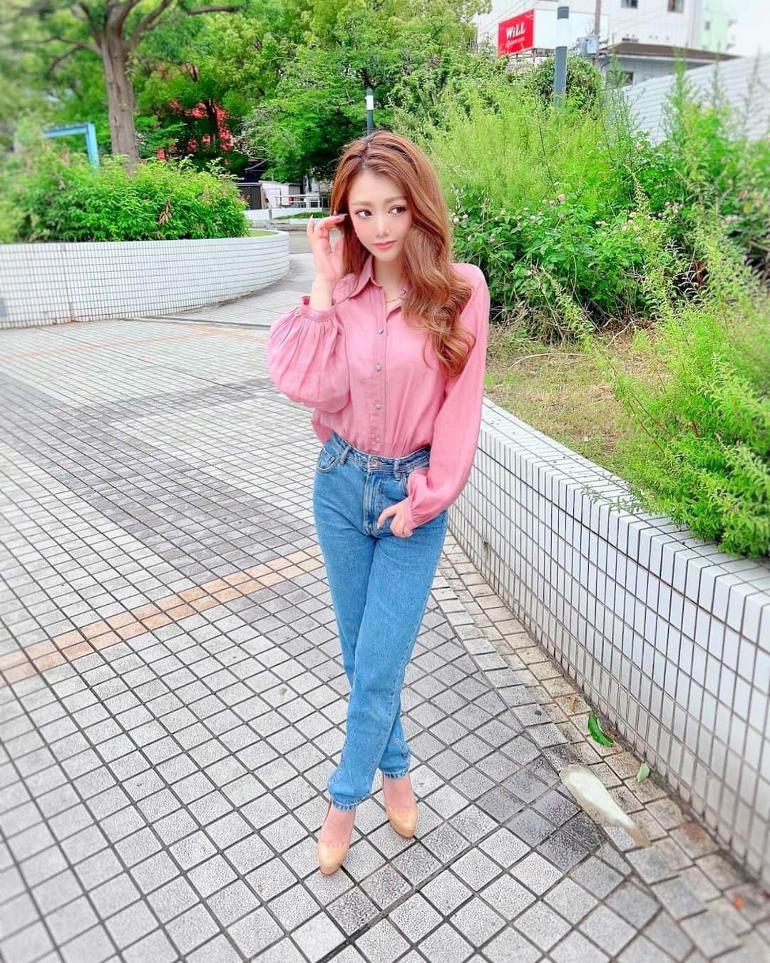 米本紗弥香さんのインスタグラム写真 - (米本紗弥香Instagram)「Casual Day👖💞 #location #rainyday #fashion #ファッション #model #japanesegirl #coordinate #instadaily #lifestyle #instapic #ootd #outfit #springoutfit  #springstyle #ファッションコーデ #コーディネート #お洒落さんと繋がりたい #今日のコーデ #お出かけコーデ #大人カジュアル #大人女子コーデ #ピンクコーデ #pink #シャツコーデ #大人デニムコーデ #ピンクシャツ #デニムコーデ #低身長コーデ #152cmコーデ #ZARA」6月17日 17時36分 - yonesaya_official