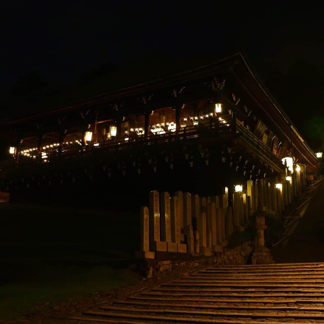 中川政七商店さんのインスタグラム写真 - (中川政七商店Instagram)「「奈良の夏の宵。」奈良の夏は、夜こそおすすめです。  東大寺二月堂は、なんと24時間参拝できること、ご存知でしょうか。 月夜のもと、静かな空気に包まれ、奈良の街を眺める。  6月下旬までは、蛍も見頃です。 「大仏蛍」の名で親しまれる通り、 東大寺 大仏殿の裏側を流れている小川に見られます。  葉陰に潜む、鮮やかな光を、ほんの少しお裾分けです。  --------- 鹿猿狐ビルヂング 所在地：奈良県奈良市元林院町22番（近鉄奈良駅より徒歩7分） @shikasarukitsune ---------  ． 日本の工芸が教えてくれる 暮らしかた、生きかた。  Japan’s kogei. Teaching us how to live how to be. ．  #中川政七商店 #nakagawamasashichi #奈良が好き #奈良好きな人と繋がりたい #奈良で暮らす #奈良暮らし #奈良観光 #鹿猿狐ビルヂング #蛍 #奈良の夜」6月17日 17時50分 - nakagawamasa7