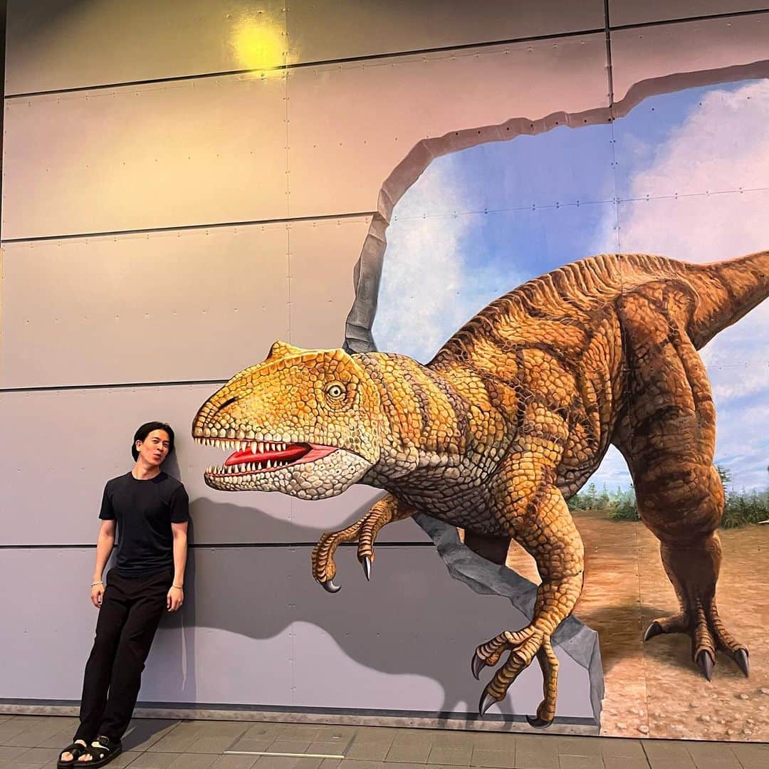 仲田克也さんのインスタグラム写真 - (仲田克也Instagram)「#福井県  撮影で色んな県に行けるのは楽しいけど✨ 恐竜に食べられるのだけは気をつけよう🦕🦖  そんなこんなで、仕事依頼お待ちしてます🤟  #フリーランスモデル #フリーモデル #恐竜 #恐竜モデル ?? #japan #fukui #dinosaur #freemodel #freelancemodel」6月17日 18時26分 - minatoisshiki