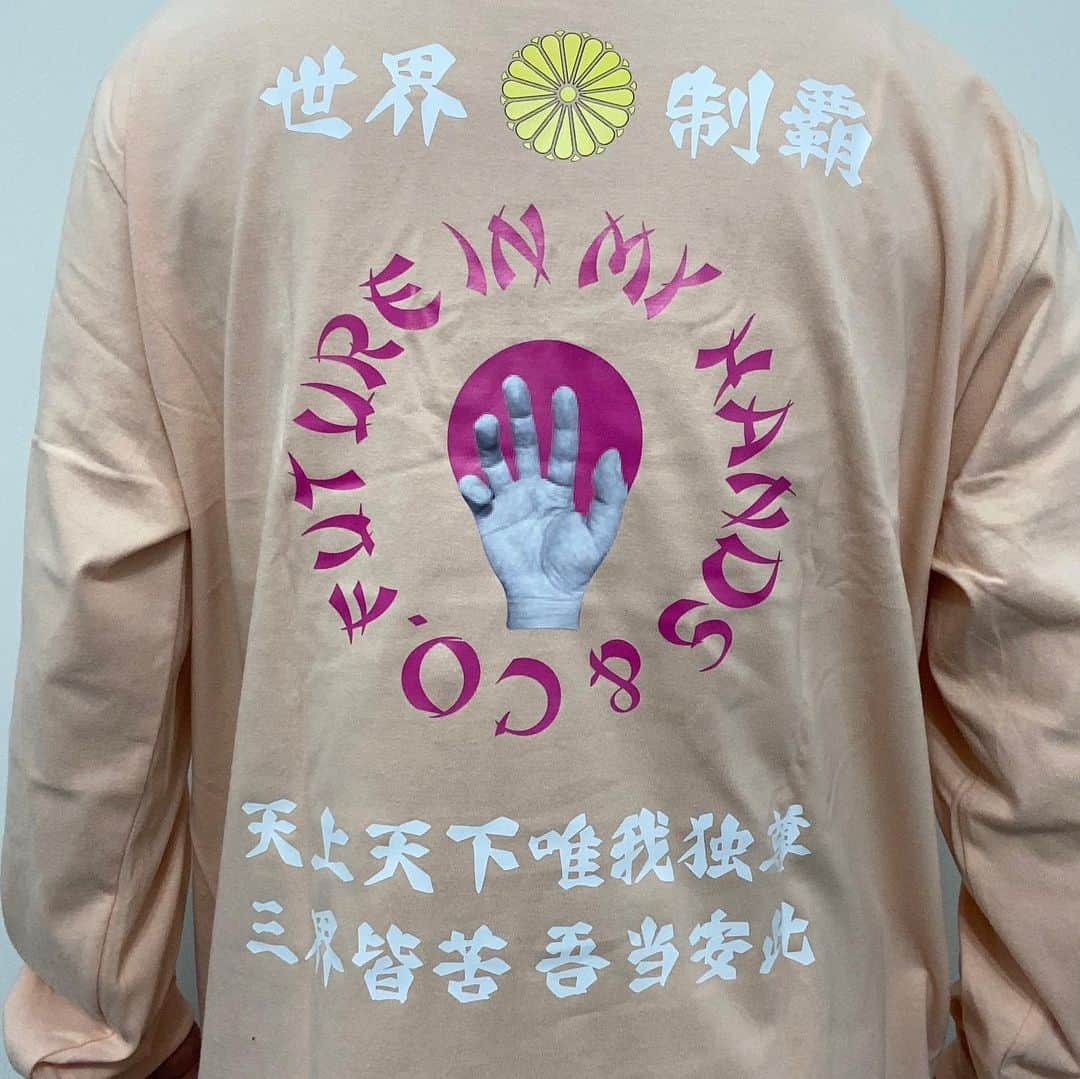 山崎裕太さんのインスタグラム写真 - (山崎裕太Instagram)「。 。 。 『未来俺等手中（future in my hands）』  off pink」6月17日 18時39分 - yuta.yamazaki0308_official
