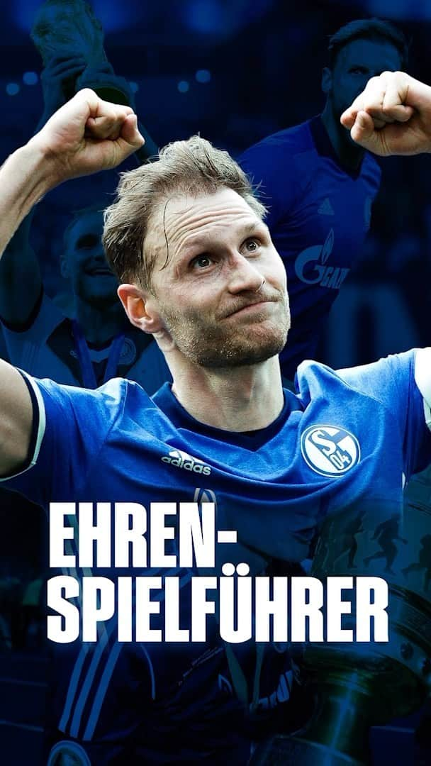 ベネディクト・ヘーヴェデスのインスタグラム：「🔵 Benedikt Höwedes, Ehrenspielführer ⚪️ . Unser langjähriger Kapitän wird von den Mitgliedern zum zehnten Schalker Ehrenspielführer ernannt ©️ . Lieber Bene, wir freuen uns über die verdiente Würdigung deiner sportlichen wie menschlichen Verdienste um den FC Schalke 04. Herzlichen Glückwunsch und danke für alles, @benwedes 💙 . . #Schalke #S04 #Football #Soccer #Fußball #Futbol #Knappen #🔵⚪️」