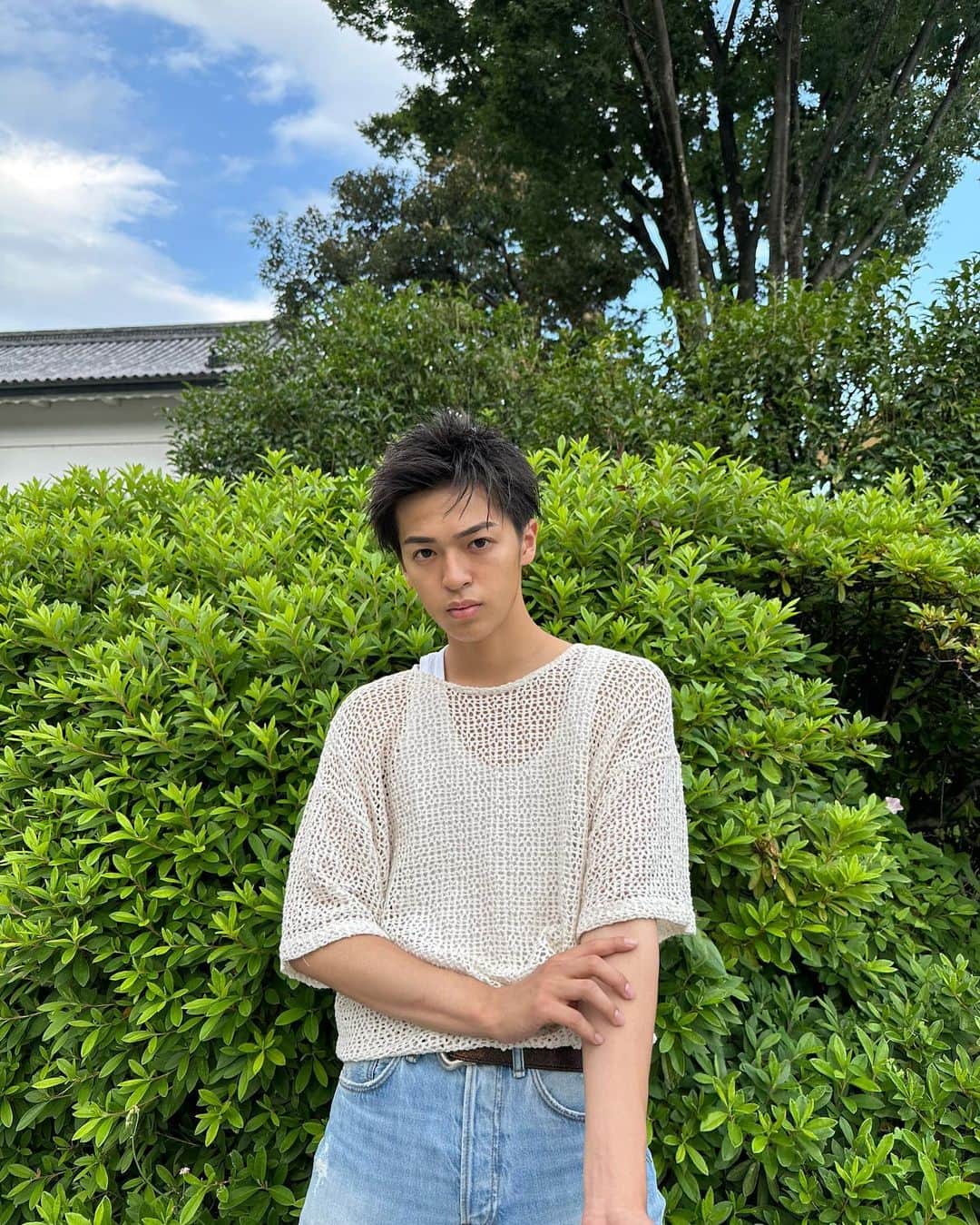 西岡星汰さんのインスタグラム写真 - (西岡星汰Instagram)「⁡ 蒸し暑いね😥」6月17日 19時56分 - shota.nishi0310