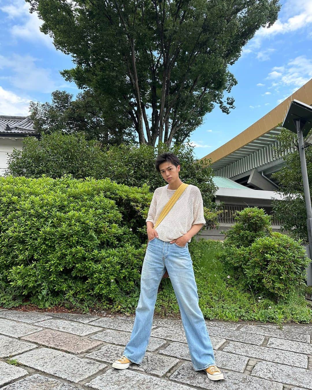 西岡星汰さんのインスタグラム写真 - (西岡星汰Instagram)「⁡ 蒸し暑いね😥」6月17日 19時56分 - shota.nishi0310