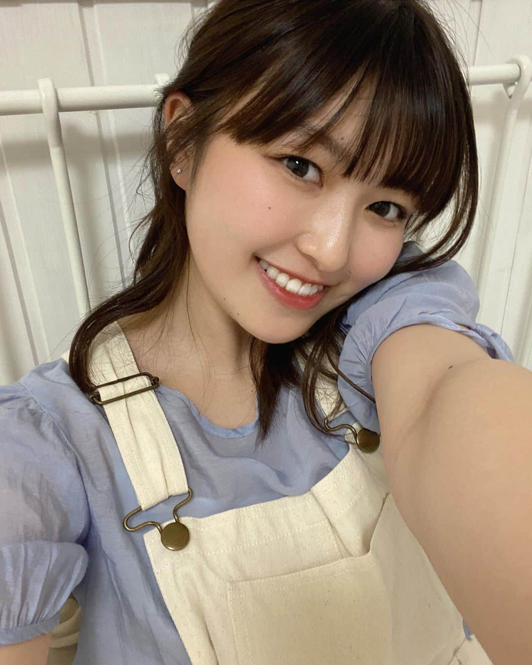 野崎奈菜さんのインスタグラム写真 - (野崎奈菜Instagram)「⁡ カラコンとメイクと髪が 今日ちょっといい感じでした☺︎ ⁡ 子供たちと校庭走ってたら ガッツリ焼けてきました、辛い。」6月17日 20時58分 - lunelapin_na7