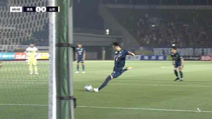 徳島ヴォルティスのインスタグラム：「明治安田生命J2リーグ第21節 #徳島ヴォルティス 1-1 #モンテディオ山形  61分 #森海渡 ⚽️  #徳島ヴォルティス #vortis #Ｊリーグ #football」