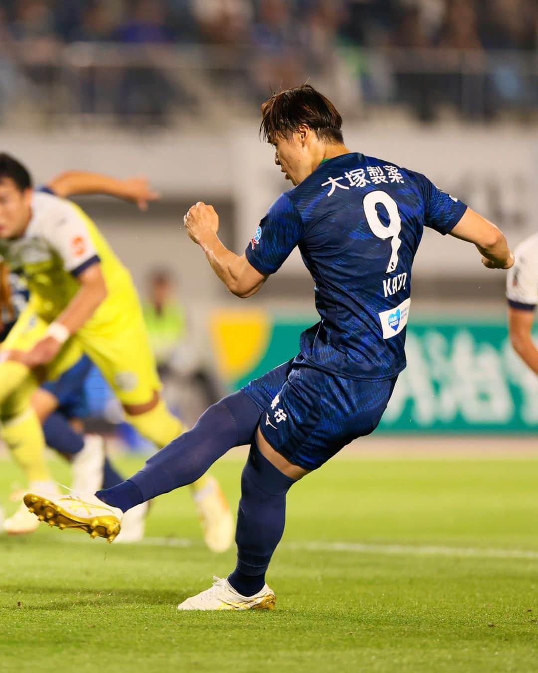 徳島ヴォルティスのインスタグラム：「明治安田生命J2リーグ第21節 #徳島ヴォルティス 1-1 #モンテディオ山形  #柿谷曜一朗 選手がペナルティエリア内でファウルを受け、PKに。#森海渡 選手が決め先制するも、78分に追いつかれてしまいました。  次節の仙台戦から後半戦に入ります。今まで積み上げてきたものをより見える形にできるよう、チームで日頃の練習から全力で取り組みます。  #徳島ヴォルティス #vortis #Jリーグ #football」