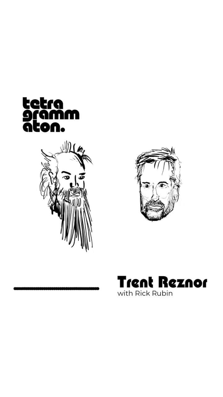 ナイン・インチ・ネイルズのインスタグラム：「Trent Reznor in conversation with @rickrubin on the @tetragrammaton.now podcast. Listen at the link in bio.」