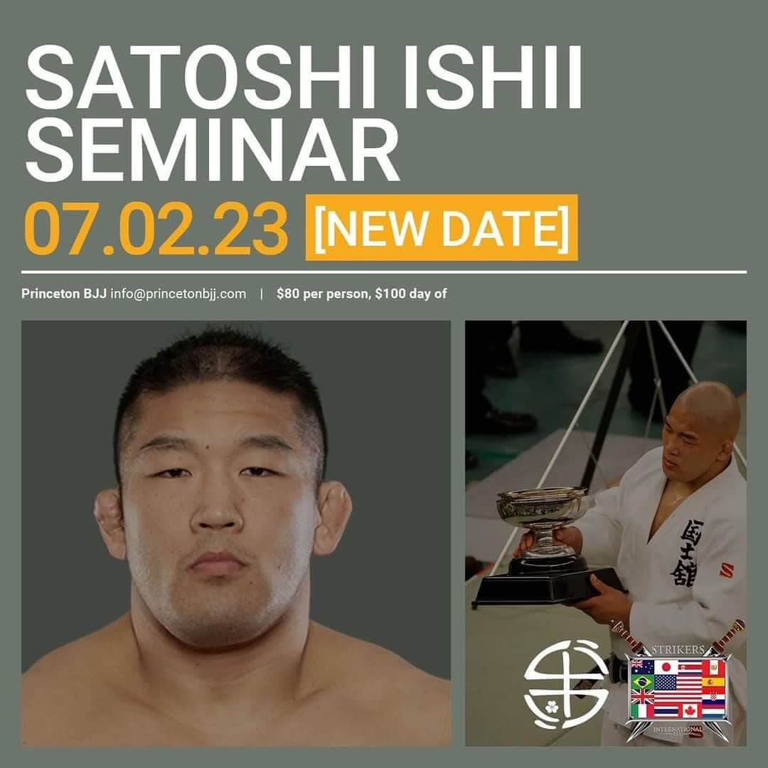 石井慧のインスタグラム：「Seminar at @baltimorebjj and @princetonbjj  See you soon.」