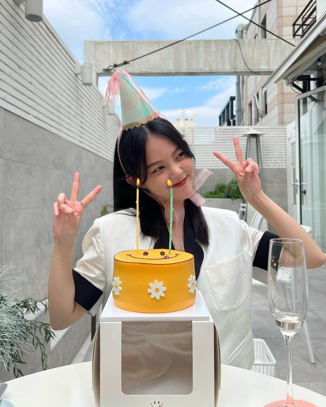 ユ・ヘインさんのインスタグラム写真 - (ユ・ヘインInstagram)「🎂」6月18日 17時14分 - yoohyein00