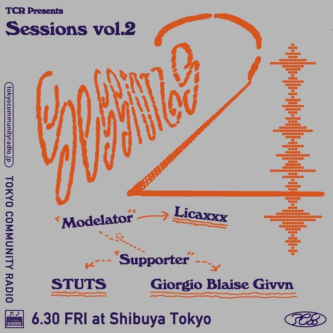 Licaxxxのインスタグラム：「Tokyo Community Radioの遊ぶ方”communities”2回目と合わせて学ぶ方”sessions”2回目も6/30に開催！  今回はプロデュースに焦点をあててダンスミュージック(広義)を作ることとか、そういう話をします！今回のゲストはSTUTSとGIVVNにお願いしました！  今回は合宿ではなく談話形式でさっくり話聞いてもらう感じですが、今回も既に制作してる方々と表に出せない話シェアできたらなとおもいます👊まずチェズマボの話は聞きたい。  応募は短いですが20日火曜まで！  #Repost @tokyocommunityradio with @use.repost ・・・ 𝗧𝗼𝗸𝘆𝗼 𝗖𝗼𝗺𝗺𝘂𝗻𝗶𝘁𝘆 𝗥𝗮𝗱𝗶𝗼 𝗣𝗿𝗲𝘀𝗲𝗻𝘁𝘀 “𝘀𝗲𝘀𝘀𝗶𝗼𝗻𝘀” 𝘃𝗼𝗹.𝟮  Licaxxxが主宰するオンライン型のラジオプラットフォーム「Tokyo Community Radio」（以下、TCR）が公募型の新たな育成プログラム“sessions”の第二弾が6月30日（金）に東京・渋谷区にて開催が決定した。  “sessions”は、ダンスミュージックに特化した育成プログラム。すでに楽曲制作や、現場で活動するDJなどに対し、スキル面やマインド面の育成と経験の共有を密に行っている。これはレクチャーではなくあくまでセッションであり、発案者であるLicaxxxを筆頭とする現役で活動するモデレーター陣やゲストサポーターが実際に抱えている・抱えていた問題やその克服法、技術以外にも必要なプロセスやコミュニケーションの事例をシェアすることで、参加者と共に高め合っていくことを大きな目的としている。  第二回となる今回は、ゲストサポーターに日本を代表する音楽プロデューサー/MPCプレイヤーのSTUTSとGiorgio Blaise Givvnを迎え、“プロデューサー”にスポットを当てたトークセッションを開催。制作面の技術的な話から、プロデュースワークにおけるコミュニケーションについてのプログラムなどが予定されている。  また、参加者には同日6月30日（金）に代官山UNITで開催される「Tokyo Community Radio Presents “communities” with re;lax」の入場チケットが特典として与えられ、グローバルで活躍するDJやトラックメイカーの実際のステージを体験することができる。  募集期間は本日6月16日（金）12:00から6月20日（火）23:59まで。参加可否は6月23日（金）に発表予定。応募条件と募集要項をよく確認の上、応募してほしい。  —————————–  日時：2023年6月30日（金） 場所：東京・渋谷区 参加費：無料 特典：同日深夜開催「Tokyo Community Radio Presents “communities” with re:lax」入場チケット 募集期間：2023年6月16日（金）12:00～6月20日（火）23:59まで ※時間と詳しい場所は合格者のみに通知  応募フォーム：https://forms.gle/ktMf4ZWoQkmh1DTKA  モデレーター：Licaxxx サポーター：STUTS , Giorgio Blaise Givvn  -----------------------------   〈Licaxxxよりコメント〉 アーティストの活動は、名義が一人でもイベント出演やリリースとなれば関わる人数はたくさんいます。 今回はダンスミュージックを念頭に置きつつ“プロデューサー”に焦点を当て、ラッパーやシンガーなどとの制作や、編曲について、さまざまなバランスの話や、表に出ない話を一緒にシェアできたらと思います。」