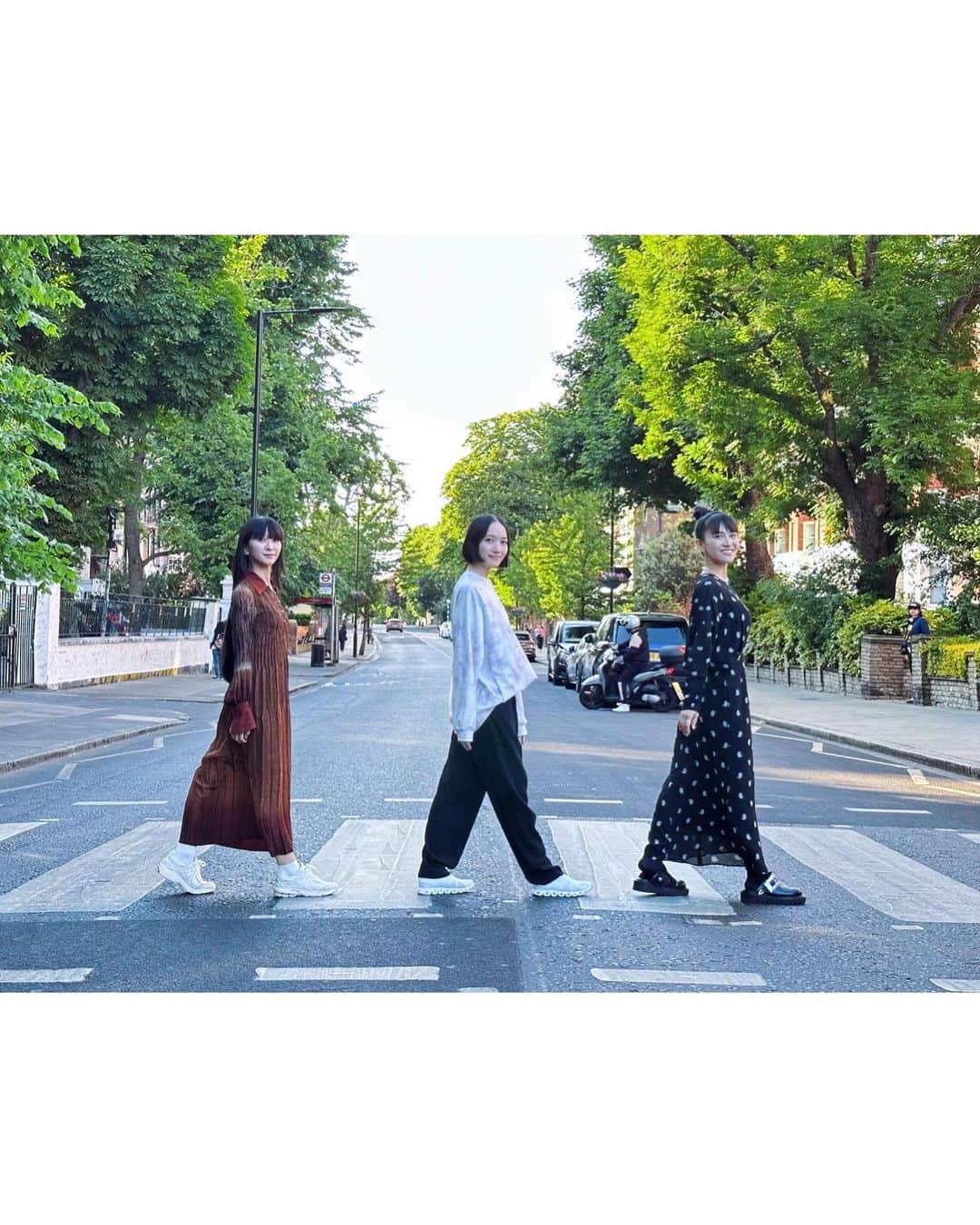 大本彩乃さんのインスタグラム写真 - (大本彩乃Instagram)「Abbey Road〜🇬🇧✨  🚶🚶🚶…🏃🏃🏃💨  #london #abbeyroad #prfm」6月18日 16時34分 - nocchi.prfm_p000002