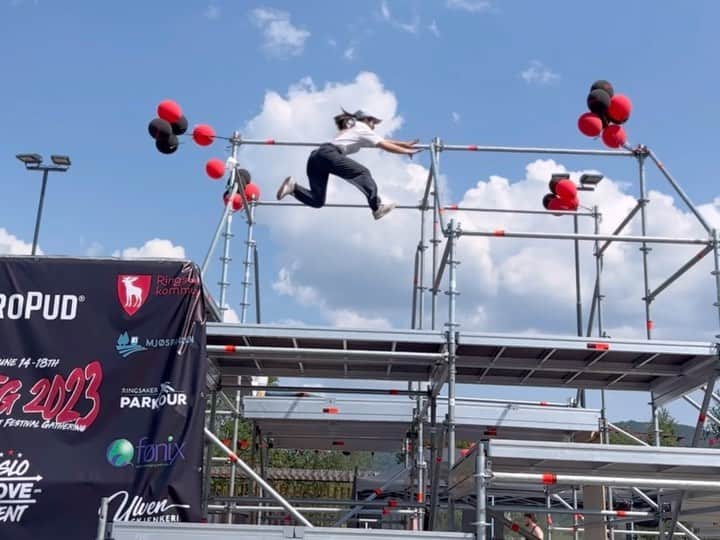 泉ひかり（パルクール）のインスタグラム：「Challenges from @oslomovement skill competition. I god🥈  ❶FINAL （5mins/5challenges/8attempts）3/5 ❷2nd round of qualify（3mins/5challenges）2/5 ❸1st round of qualify（1.5h/10challenges）⁡10/10   I'm really happy to compete 3 challenges with one attempt in final. ⁡ ⁡Skill competition give me a lot of good challenges which I don't think about normally. ⁡ ⁡ Thank you for everyone who cheering me up!📣⁡⁡ ⁡ ⁡⁡⁡📸 @jbpk.ryu8_drew @naganegionene⁡ ⁡ ⁡#oslomovement  #parkour #parkour4life #parkourgirl #girlspower #girlparkour #freerunning #parkourgirls #seeanddo #traceuse #traceur #running #training #jump  #activity #movemet #traceuselife #lache #パルクール #パルクール系女子 #女子トレーサー #フリーランニング #トレーニング #趣味  #フィットネス #跑酷  #海外旅行  #ノルウェー旅行」