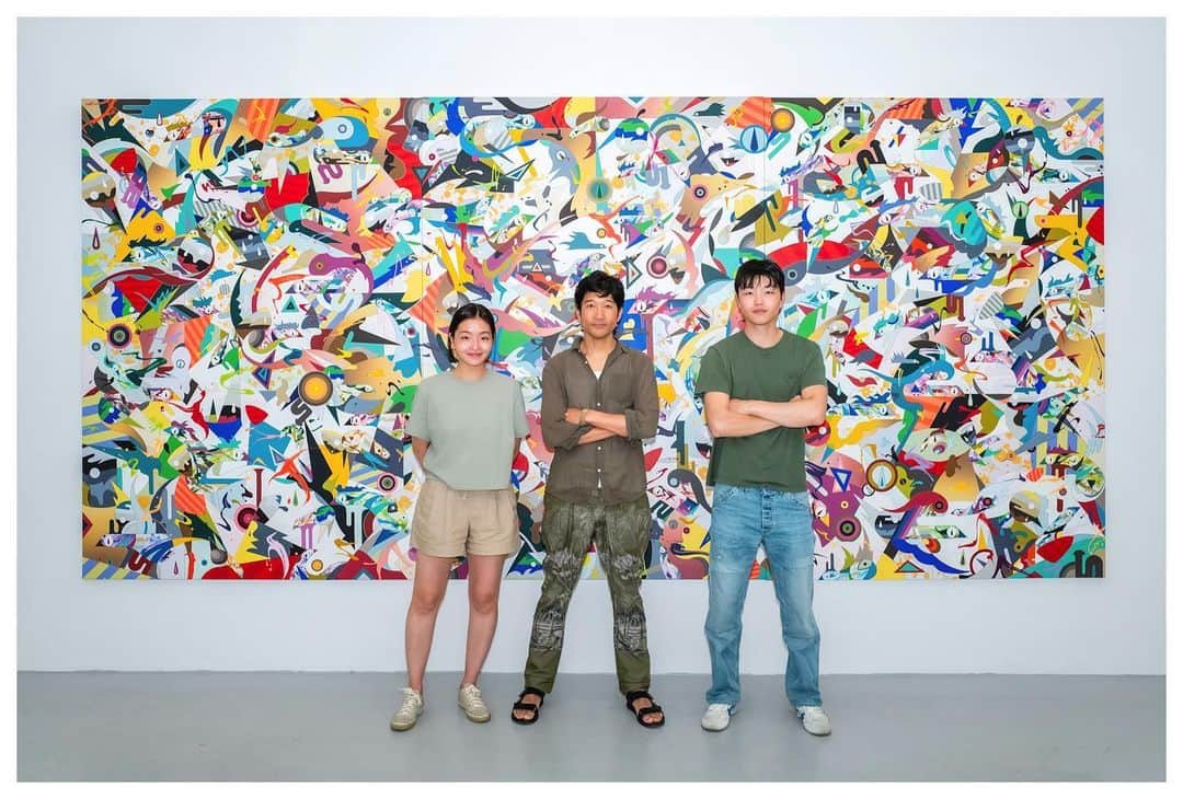 アレックス・シブタニのインスタグラム：「@tomokazumatsuyama 🎨🇯🇵🇺🇸🌎」