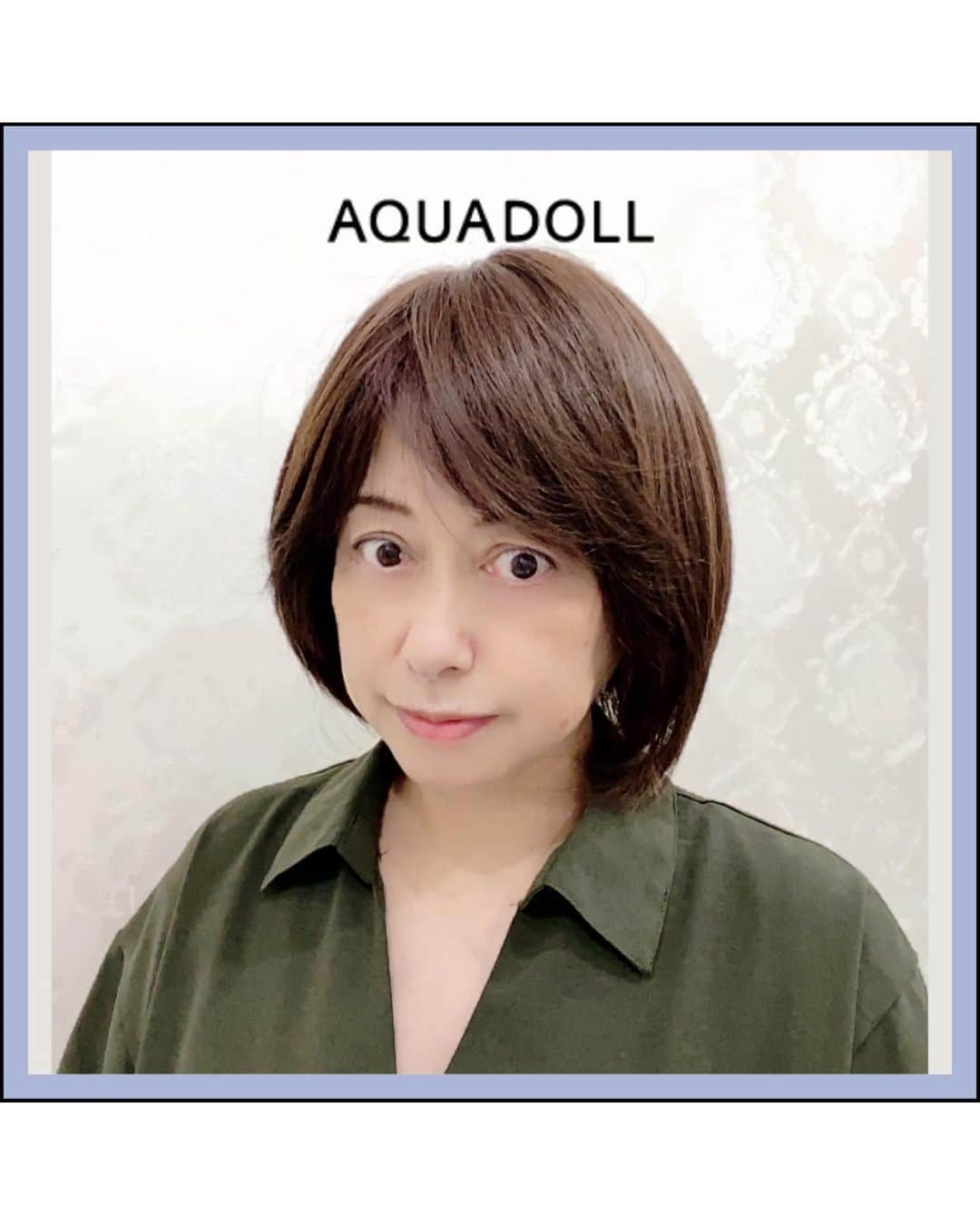 AQUADOLL アクアドールウィッグのインスタグラム