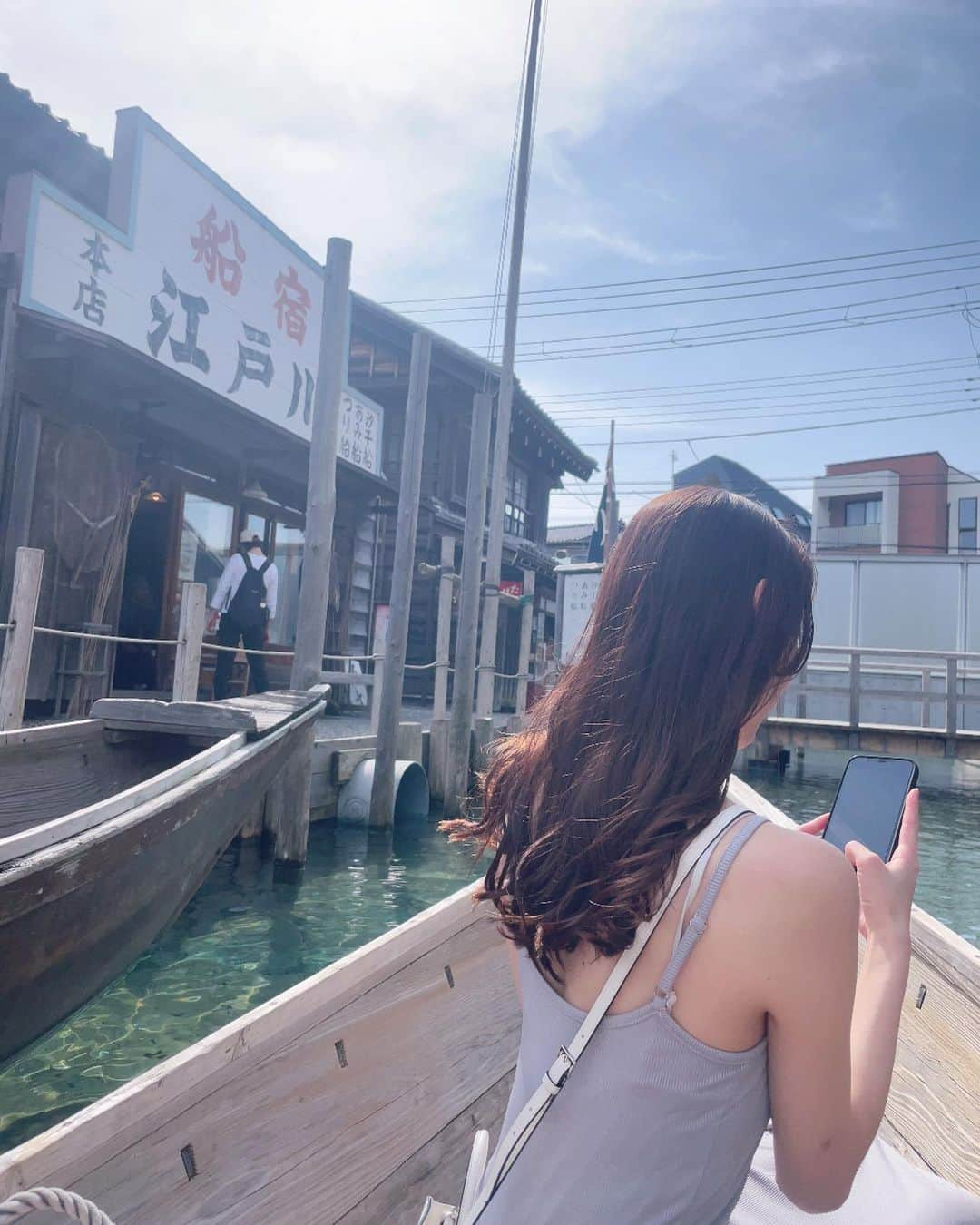 瀬名ひなのさんのインスタグラム写真 - (瀬名ひなのInstagram)「🛥️🩶  浦安にある郷土博物館に行ってきた~ 入場無料で江戸の街が体験できて、 ボートにまで乗れちゃう🥹 大好きなわさびのり太郎も買えて大満足🫶  この日はSHEINコーデ @shein_japan  とっても楽で着心地抜群のワンピ 🔍 12835353 と 厚底の履きやすいサンダル 🔍 10802872  ワンピは丈が長くて嬉しい！ サイズはXSでも足りた🫠  またお得になるクーポンいただいたので ぜひ使ってね🫶 JBV78 (私には特にお金は入らないから気軽に使ってね☺️)  #sheinbeachvacay #sheinswimvibes #sheinforall #ad #sheinpartner #sheinコーデ #sheingals #shein購入品 #sheincurve #sheinoutfits  #浦安 #浦安市 #浦安で写真を撮ろう #高身長コーデ  #ワンピ #タイトワンピース #ラフコーデ」6月18日 12時37分 - hinan0n