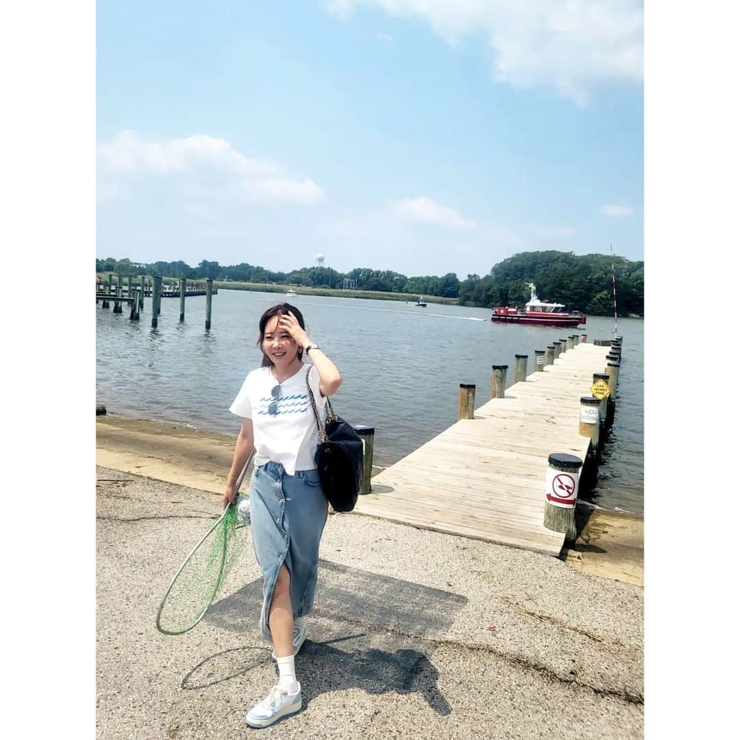ソ・ユジンさんのインスタグラム写真 - (ソ・ユジンInstagram)「#bluecrabs 🎣🦀💙」6月18日 13時14分 - yujin_so