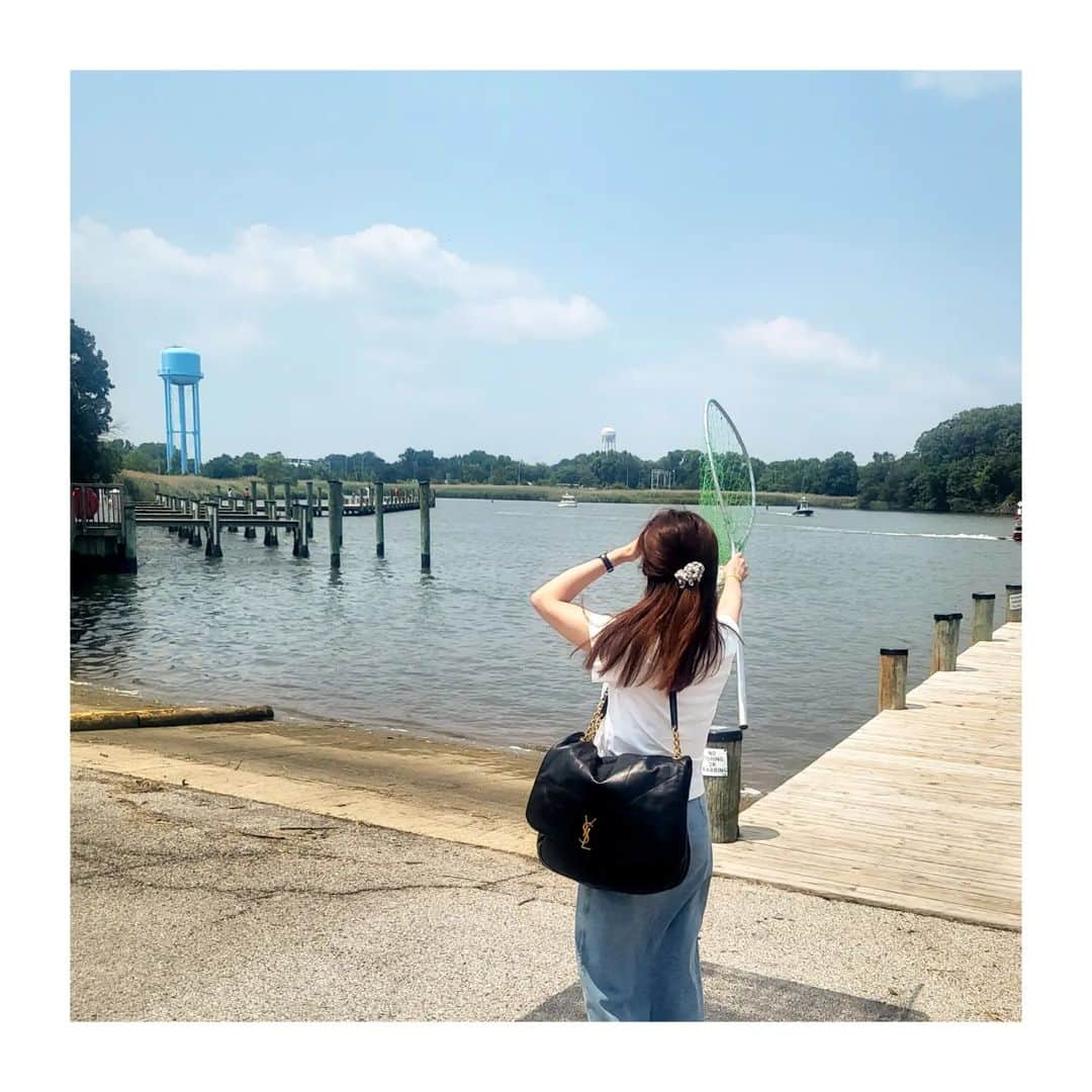 ソ・ユジンさんのインスタグラム写真 - (ソ・ユジンInstagram)「#bluecrabs 🎣🦀💙」6月18日 13時14分 - yujin_so