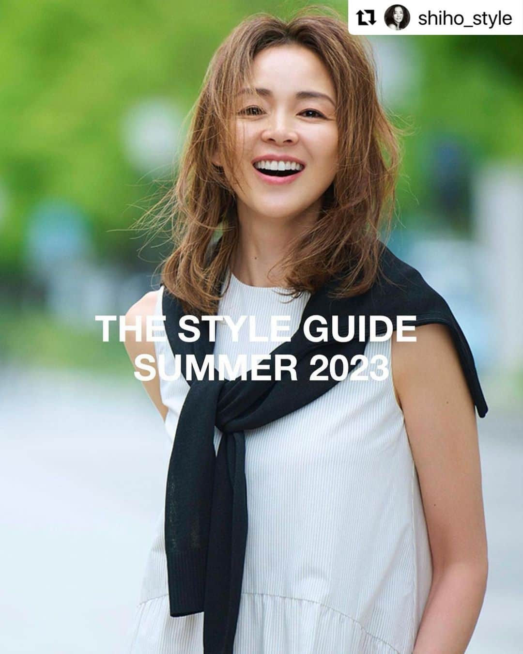 佐々木貞江さんのインスタグラム写真 - (佐々木貞江Instagram)「Summer collection  2023  @theory_luxe_official  早朝からのロケ　 Happy オーラの @shiho_style 助けられて  今この季節に必要なアイテム  Thank you 💄  #Repost @shiho_style with @use.repost ・・・ @theory_luxe_official SUMMER 2023  サイトにて、シンプル＆ベーシックな夏の新作、 たくさん登場しています✨  チェックしてみてね。  #theory #luxe #summer #2023 #collection #セオリーリュスク #新作」6月18日 13時25分 - sadaebam