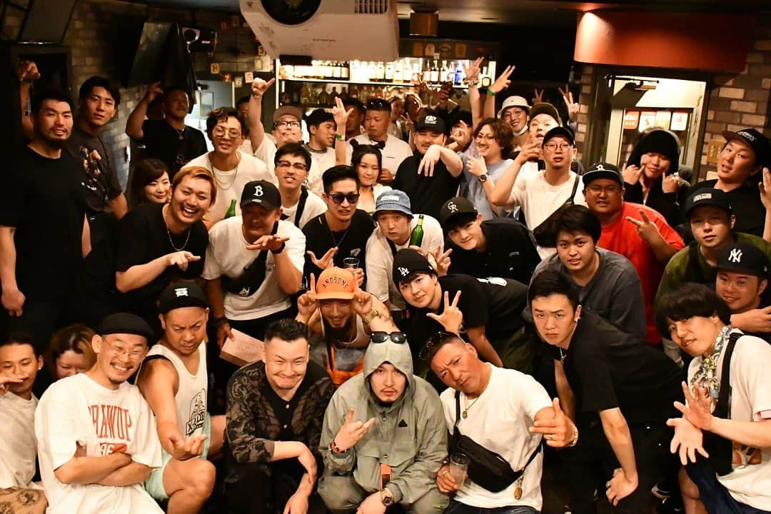 輪入道のインスタグラム：「岩手・釜石　BRIDGE at dining bar story 有難う御座いました！ 三陸のパワーを受け生きるエネルギーをガッツリいただきました。岩手最高。 また来れるように頑張ります💪」