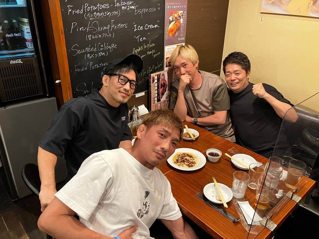 宮田和幸のインスタグラム：「HERO⭐︎S会でした また地上波復活してもらいたいです！ #ヒーローズ」