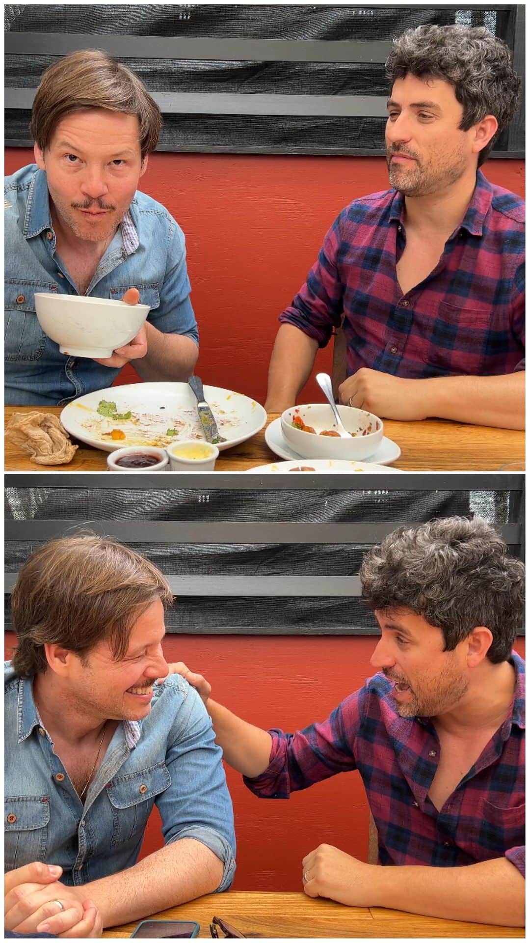 エド・ウィークスのインスタグラム：「IKE BARINHOLTZ part 1 (Ike is a man of many parts) . #WeeksEats @ikebarinholtz #themindyproject #croquemonsieur」
