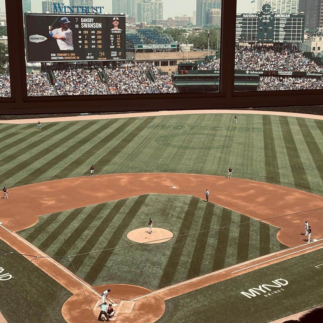 オカモト"MOBY"タクヤのインスタグラム：「I'm home. #CUBS」