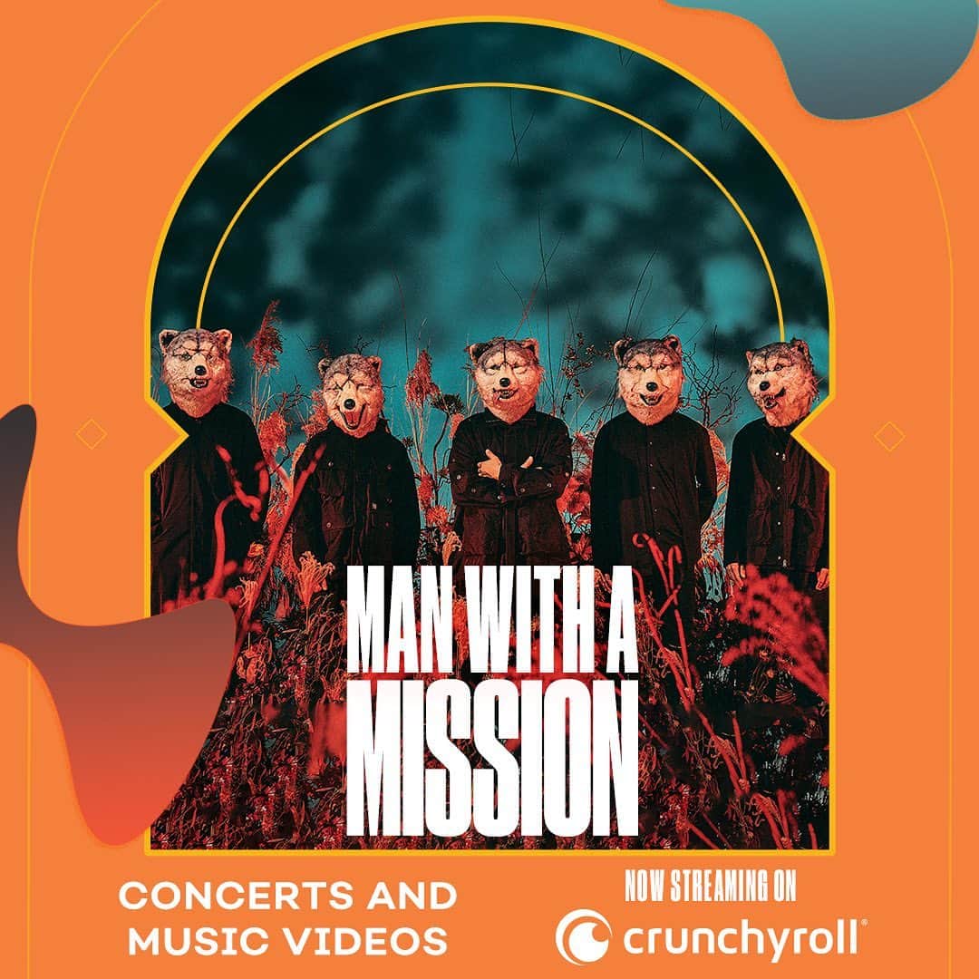Man With A Missionさんのインスタグラム写真 - (Man With A MissionInstagram)「Our artist page is officially live on @crunchyroll 💥   You can now watch 4 of our concerts from 2018-2021 along with a selection of our favorite music videos!  🔊 Check it out at crunchyroll.com or via the link in bio.  #mwam #manwithamission #crunchyroll」6月18日 18時17分 - mwamofficial