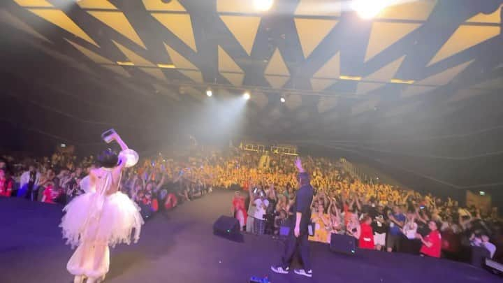 有田清幸のインスタグラム：「mili Poland concert support ended successfully! I was so happy to be able to play my own sound in Europe, which I have longed to do, and to be able to play the wonderful music of mili.  I can't thank everyone at mili enough for giving me this precious opportunity.  There were people there who knew CIVILIAN, and I was so happy to hear from them!  And we have a new goal to perform in Poland with our own band someday!  I definitely hope to be able to go to Poland again someday.  Thank you so, so much.」