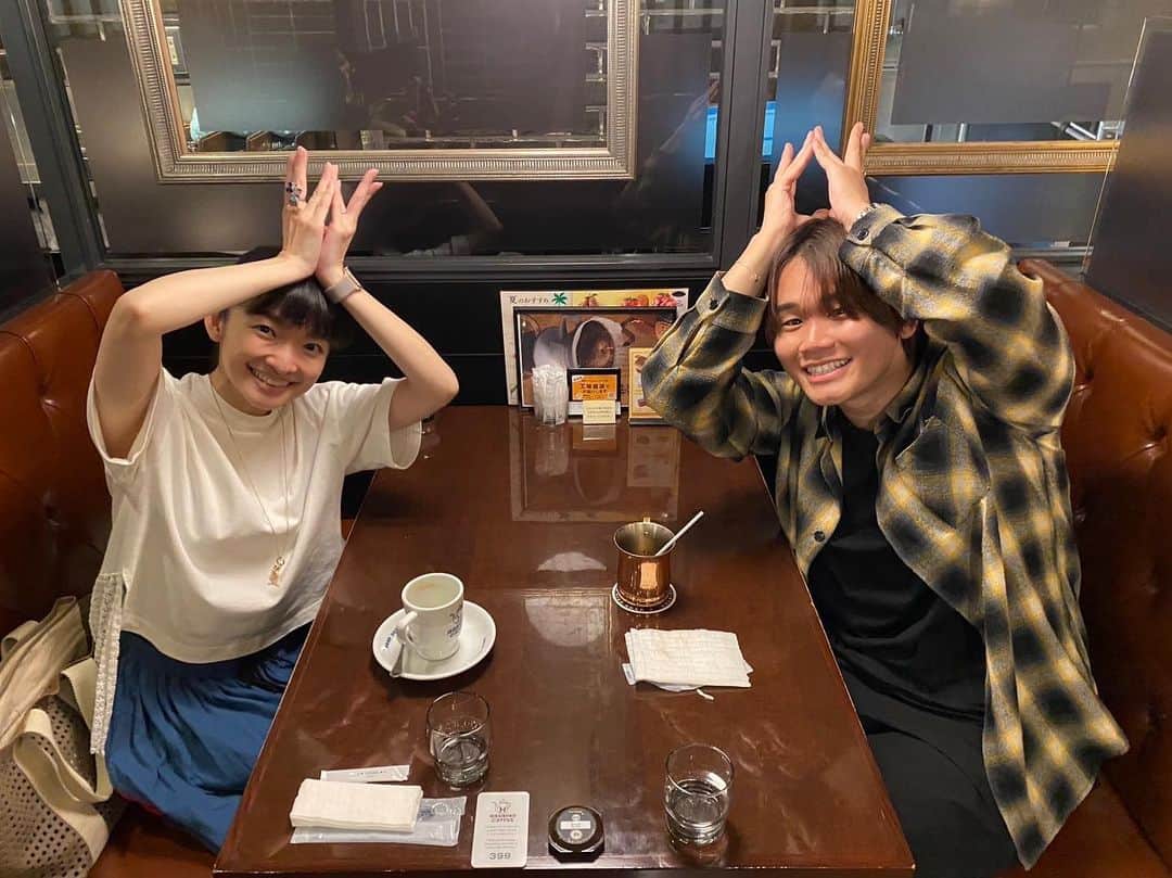 出口たかしのインスタグラム：「吉田仁美さん主催ライブ「#花笑みのうた vol.2」の打ち合わせをしてきました〜！！ パフォーマンス含め、MCも面白い内容になりそうです☺️ ⁡ 楽しみだ〜🌈」