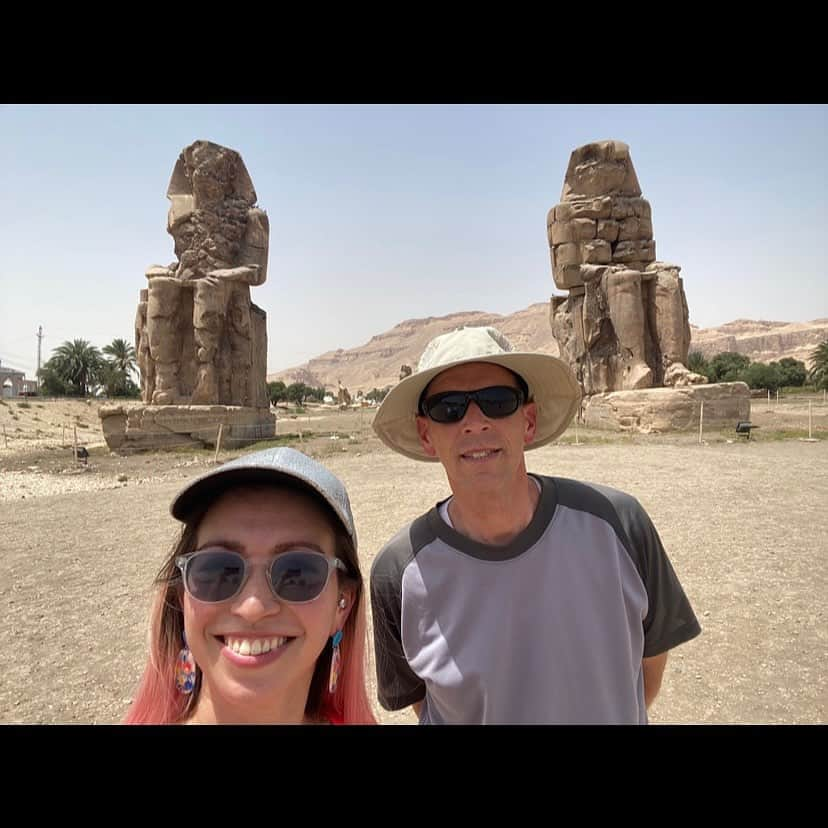 ダンドイ舞莉花さんのインスタグラム写真 - (ダンドイ舞莉花Instagram)「Happy Father’s Day!!!  To my dad who is living in Egypt at the moment🇪🇬  I got to visit him in April😎 But it had been 3 years since I last saw him because of all the travel regulations with Covid for the past few years.  Spending time with family is so important…  Thank you for always being there for me🤍  父の日🫶🏻  ダディーは今エジプトに住んでます🇪🇬  先日、エジプトに会いに行ったのですが、コロナ禍で中々海外への行き来が難しかったので、会うのが3年ぶりでした😢  家族との時間って本当に大事だよね。  いつもありがとう😌  #happyfathersday #fathersday #父の日 #daddy #dad #egypt #cairo #sphinx #pyramid #thankyou #感謝」6月18日 20時30分 - mdandoy18