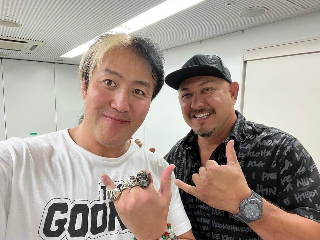 ヨシタツさんのインスタグラム写真 - (ヨシタツInstagram)「Glad to see you Mr. Mossman.  Uce! #ajpw」6月18日 21時04分 - yoshitatsuism